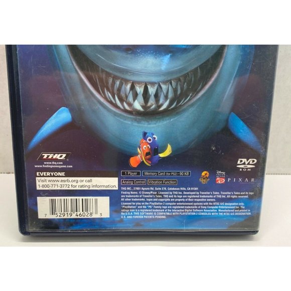 Finding Nemo PS2 Game PlayStation 2 Disney Complete - Picture 5 of 5